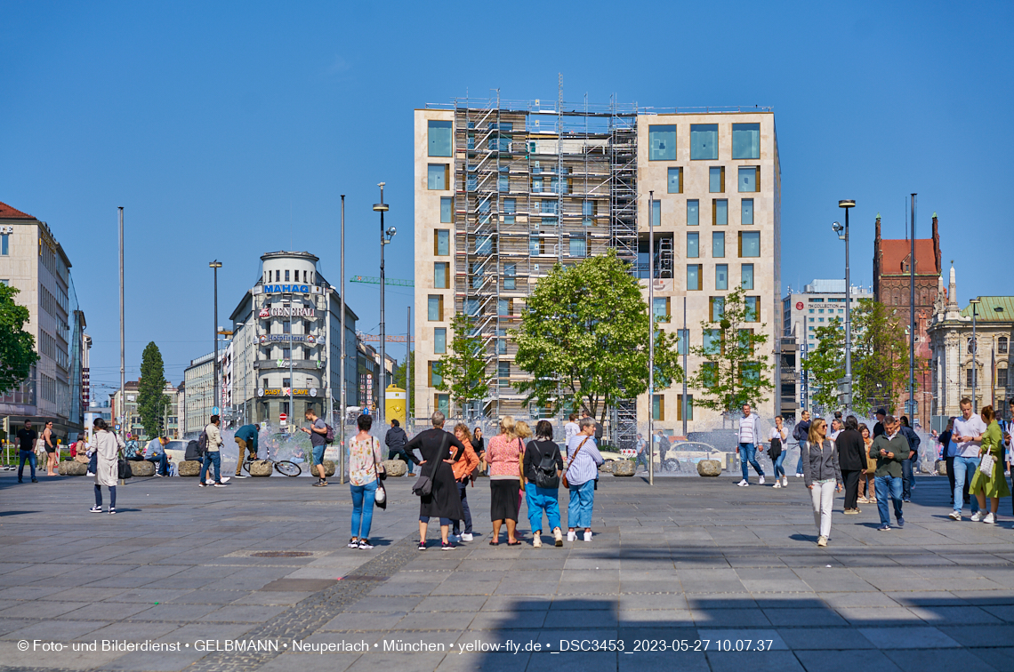 Mai 2023 - Neubau des Hotels Königshof am Stachus in München